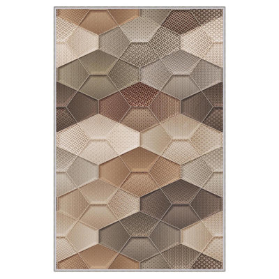 Manda Geometric 50cm X 80cm Area Rug