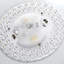Plafonnier encastré texture bois 13 pouces