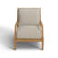 Haley Teak Patio Chair with Cushions-38580634-38580685-70064487