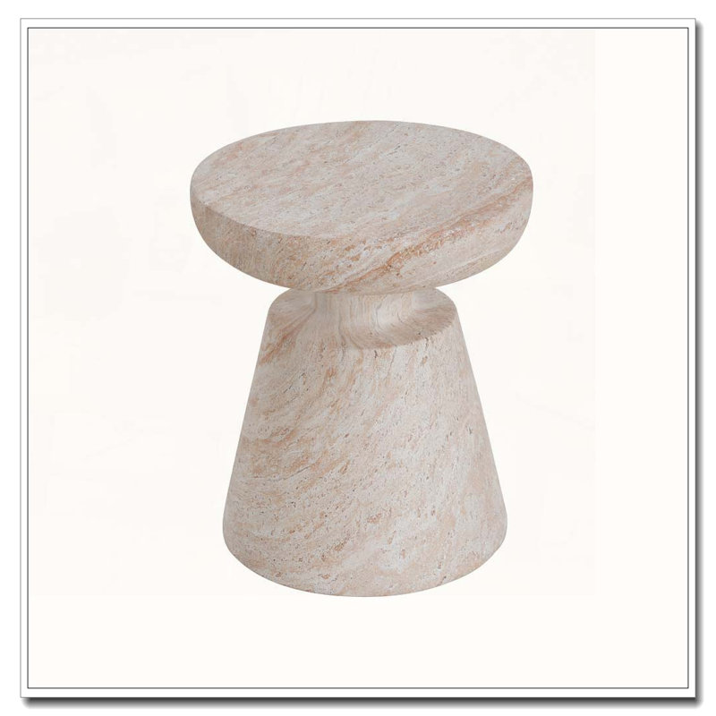 Outdoor Concrete Patio Side Tablbe