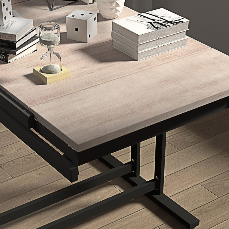 Solid Mahogany Wood Multifunction Convertible Dining Table,Free Switch Space-Saving Table, Shelf For Dining Room Or Kitchen,dinning table,dining room table