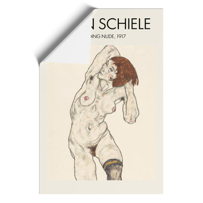 Portrait Of A Woman Vol.7 by Egon Schiele - No Frame Print