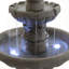 Grande fontaine sur pied 52 po
