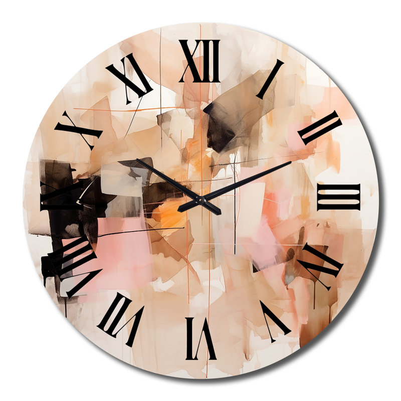 Horloge murale déconstituée Subconscious Vintage, Grand