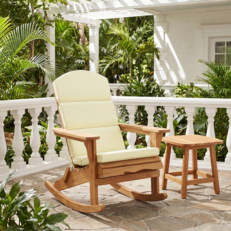 Aoodor Adirondack Chair Cushions, Beige