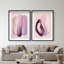 Berry Love Set Shadowbox Abstract Print by Oliver Gal, Black Frame, 10 x 15-863836471-1015711166