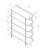 Auden 56.75"H 5-Tier Display Bookcase-58543630