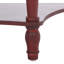 Console en bois massif 34 po king