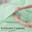 Ensemble de draps en bambou ultra doux - ensemble de 4 pièces - infroissable - feuilles de refroidissement avec poches profondes-648190570-612286665
