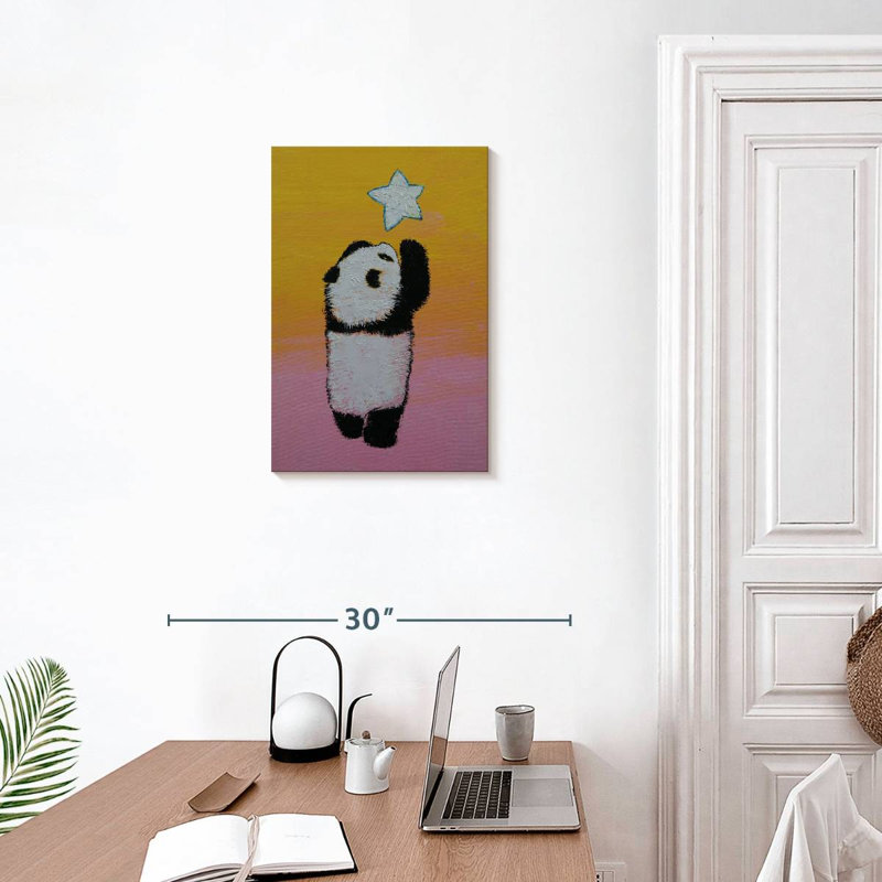 Brampt Panda Star, 24" H x 16" W