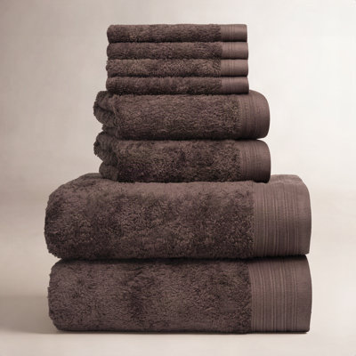 Doncia 8-Piece Cotton Towel Set