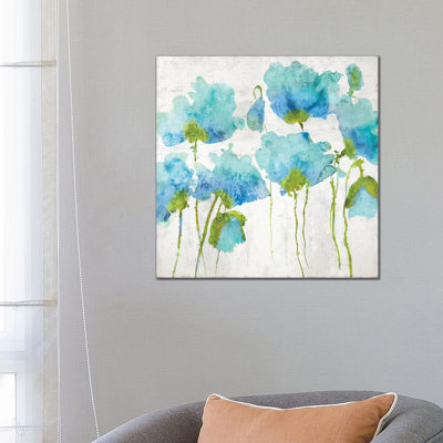 Aqua Friends II by Vanessa Austin - Wrapped Canvas Print
