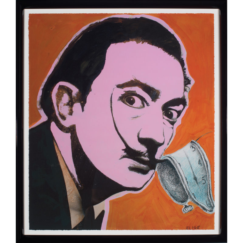 Sal par Elige - reproduction d'art sur papier encadrée