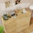 Full Murphy Bed with Large Storage Drawer & Charging Station,  Wood Space-Saving Hidden Folding Beds Chest, Multifunctional Storage Cabinet Bed