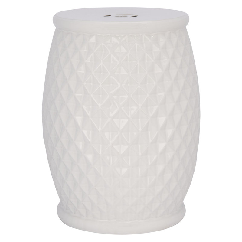 Ceramic Accent Stool