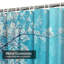 Rideau de douche avec 12 crochets Winter Snowy-1932882068