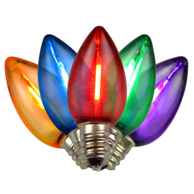 The Holiday AisleÂ® LED C7 25 ct Replacement Christmas Light Bulbs
