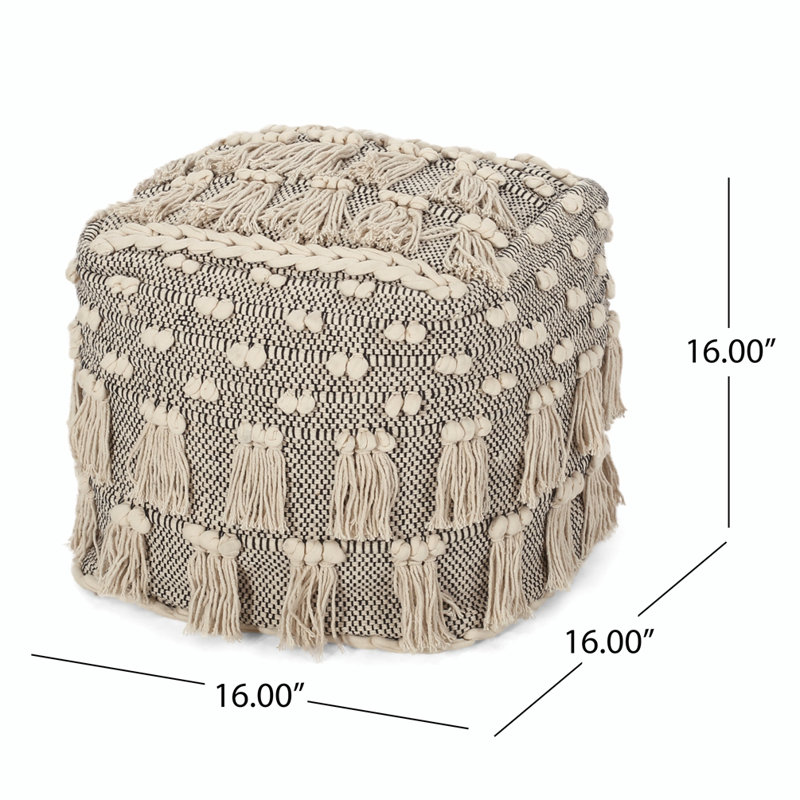 Danchak Upholstered Pouf