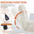 Brenae Upholstered Armless Swivel Task Chair-92191379-122807317