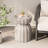 13" Modern Waterproof White 2Pc Cement Coffee And Side Table , For Patio, Garden, Backyard Living Room, No Assembly,-278115885