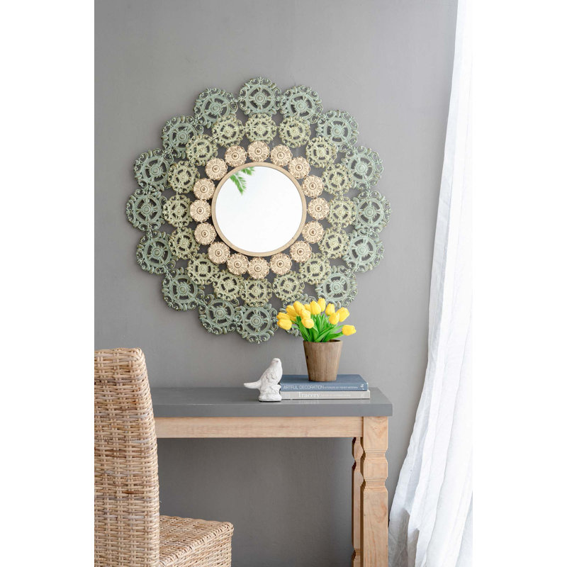 Miroir médaillon D38 x 3,5 po Mcguire