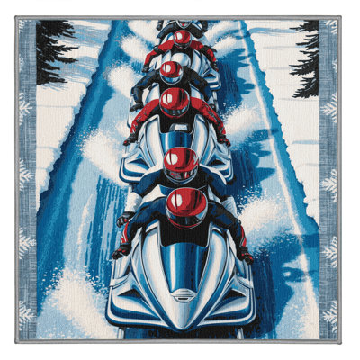  Tapis de sport de bobsleigh lavable