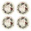 Winter Greetings Dinner Plates, Set Of 4