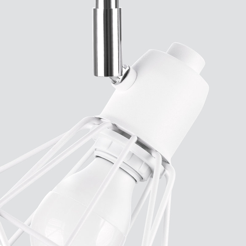 Artemis Steel Spotlight, White, 31x17x19 cm, 2 Lights