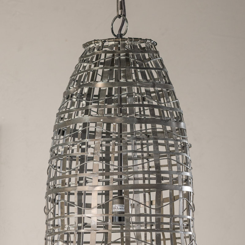 Faye 1 - Light Matte Black Single Pendant