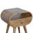 Cariotta 17.7'' W Unfinished Solid Wood Nightstand