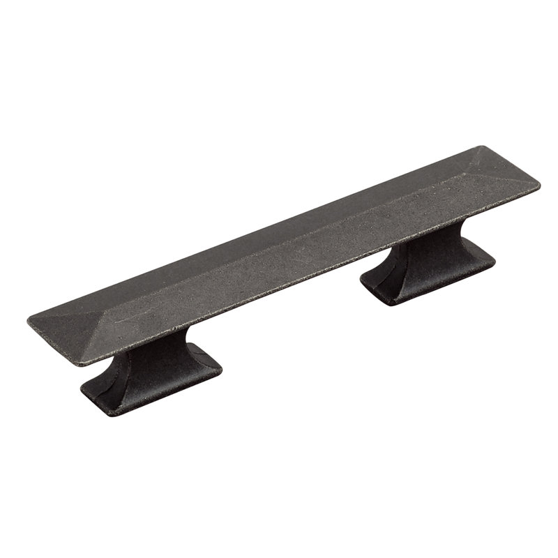 Bungalow Collection Rectangular Pull - 3" & 3-3/4" Center to Center Cabinet Pull Windover Antique - Transitional, Coastal Hardware for Drawers & Cabinets