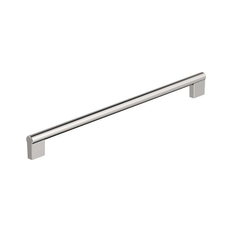 Poignée de meuble Versa 5-1/16 po (128 mm) d'entraxe, en nickel poli, 5 1/16", Nickel poli, 1