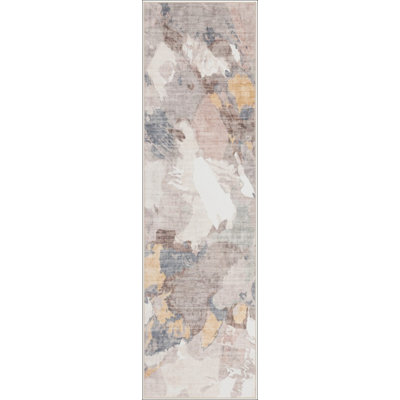Multi Runner Rug with Floral Charm and Durable Low Pile for High Traffic Areas
