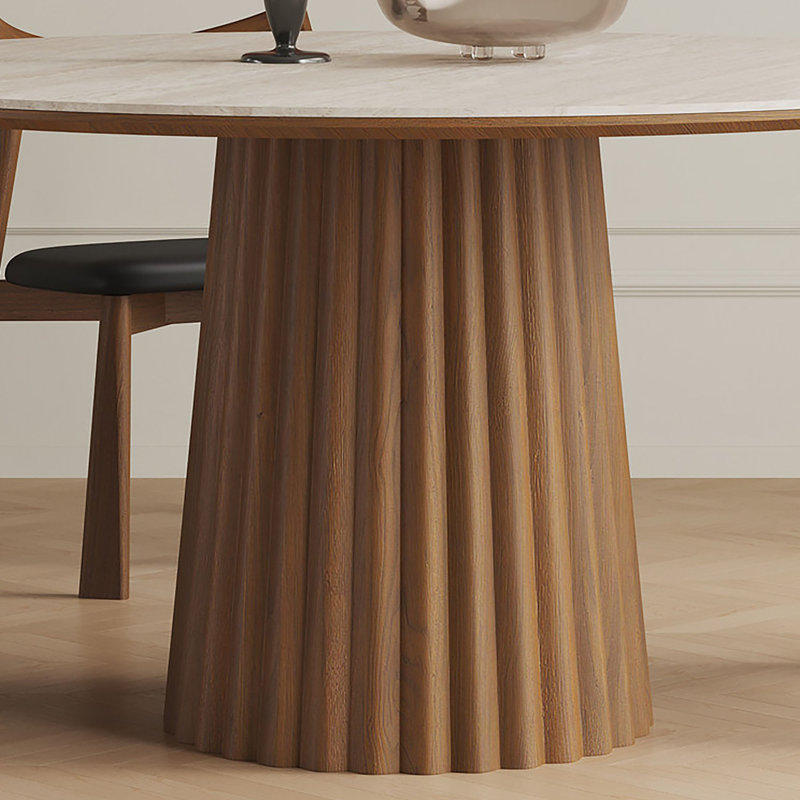 Table de salle à manger French Vintage, H 29,5 po x L 51,2 po x l 51,2 po