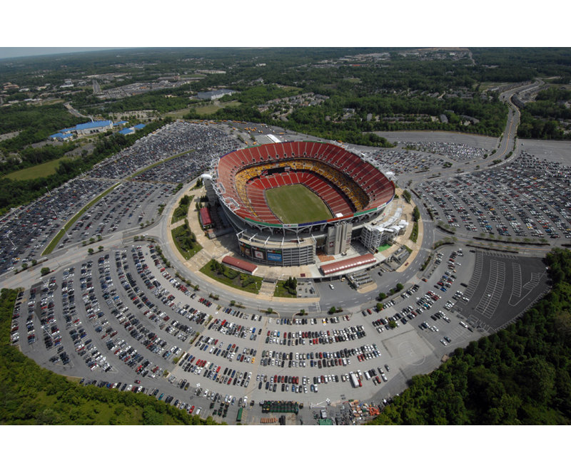 FedEx Field, 16" H x 24" W
