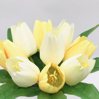 Centre de table tulipes dans un vase