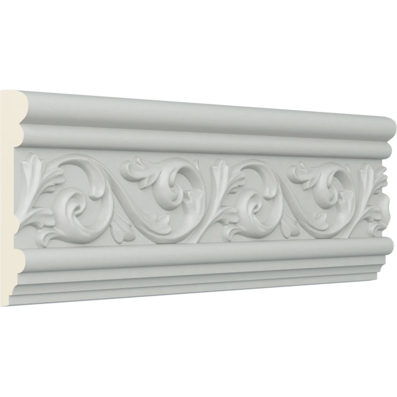 Antonio 3.63'' H x 96.12'' W x 0.75'' D Urethane Chair Rail
