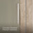 Pleat Frameless Sliding Shower Door, 79-1/16 In. H X 54-5/8 - 59-5/8 In. W, With 5/16 In. Thick Frosted Glass-71122755