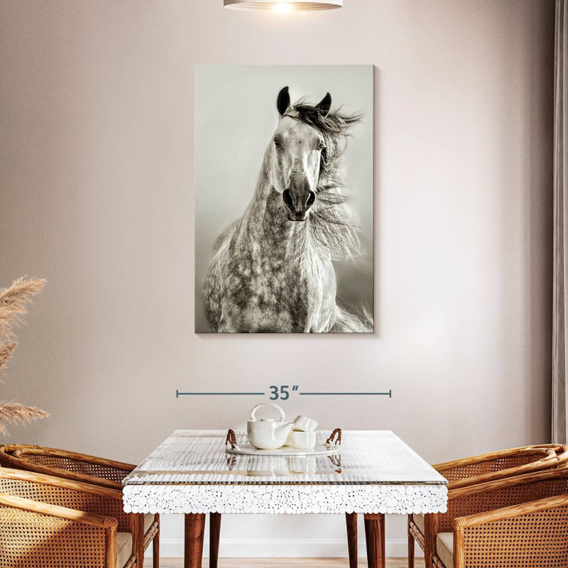 Caballo De Andaluz, H 45 po x l 30 po