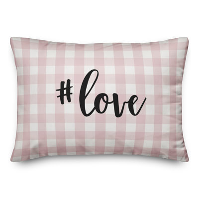  Coussin décoratif Hashtag Love