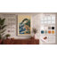 Figure Among Waves Japandi 1 Piece Wrapped Canvas Wall Art-468269483-468269481