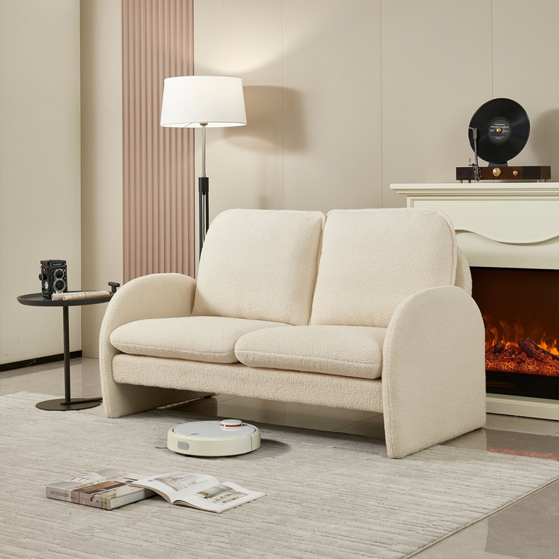 Petit canapé 59 po, Beige