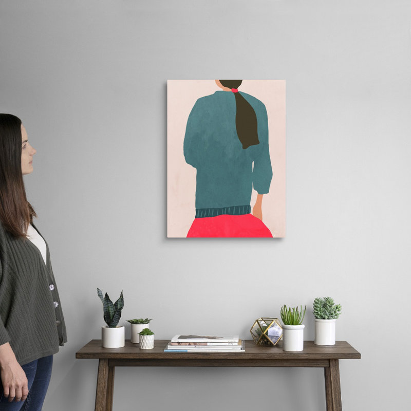 «To the prochain» par Aimee Wilson - reproduction d'art, Toile tendue, H 24 po x l 18 po x 1,25 po