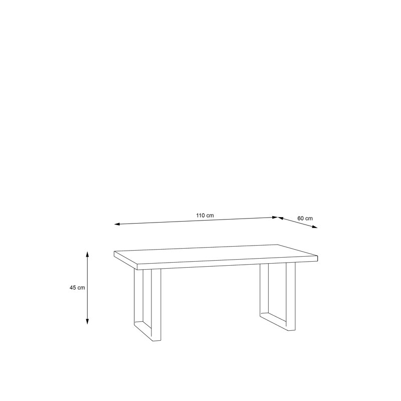 Caramont Sled Coffee Table