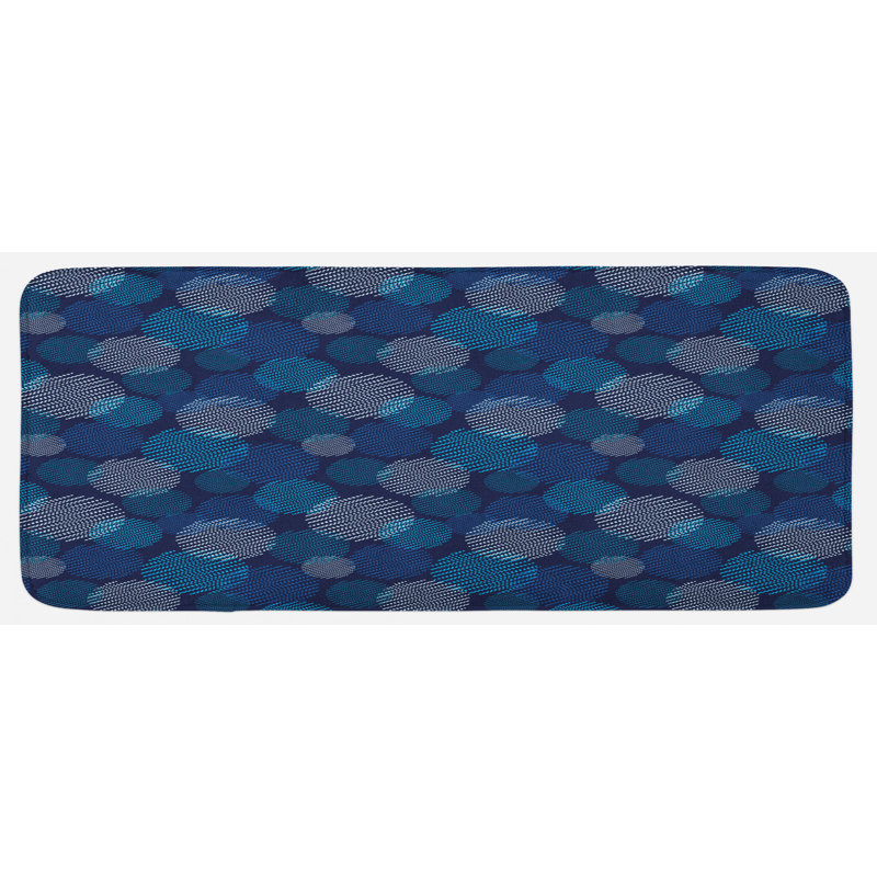 Modern & Contemporary Synthetic Kitchen Mat