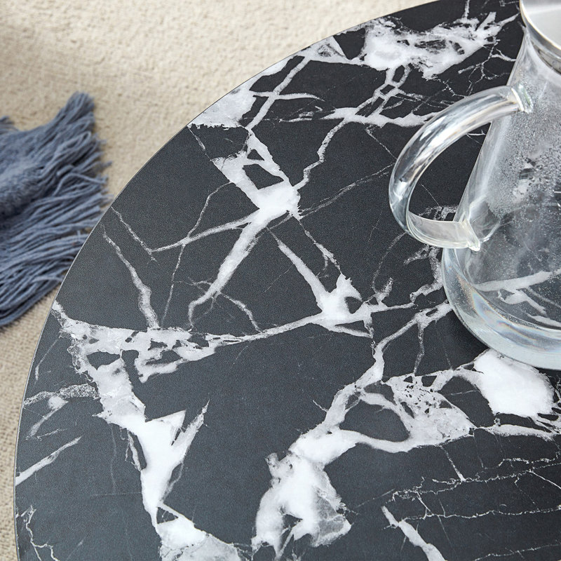 Table basse et centre Nordic, Noir / blanc