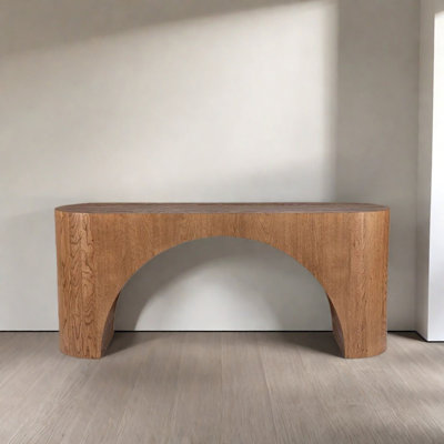 Retro Minimalist Art Console Table