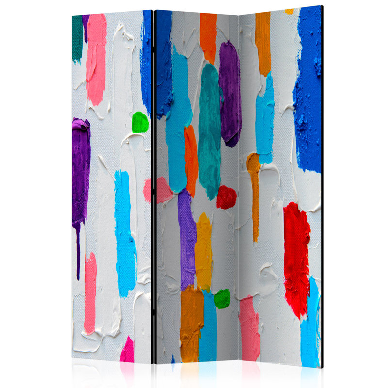 135cm W x 172cm H 3 - Panel Wood Folding Room Divider