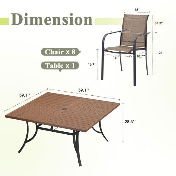 Dimensions du produit