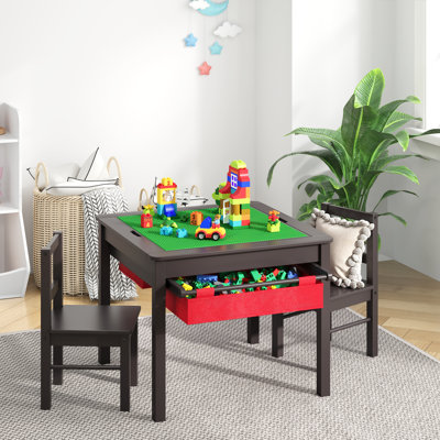 Ensemble de table de jeu et de chaises pour enfants Esliabeth